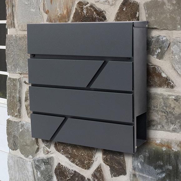 Poštanski sandučić Brick - Antracit