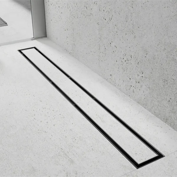 Kanalica za tuš BLACK - 50 do 120cm