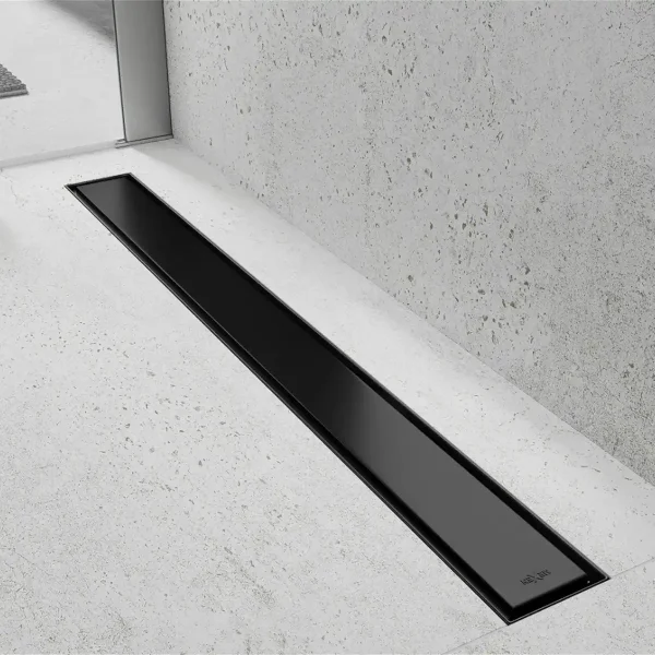 Kanalica za tuš BLACK - 50 do 120cm