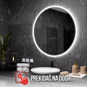 Okruglo ogledalo sa LED rasvjetom DELHI