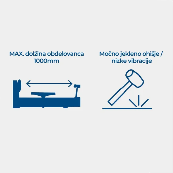 Tokarski stroj za drvo DM1100T-Scheppach