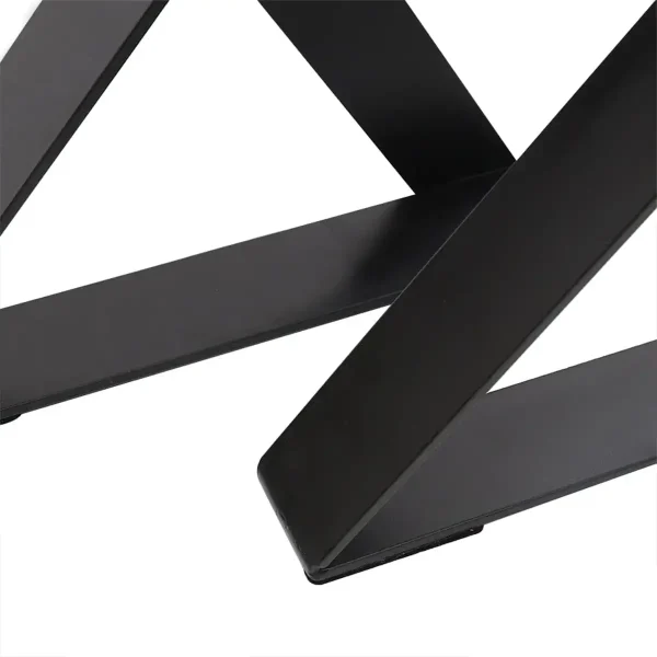 Noge za stol TWIST - 2komada - Crna MAT - 60x71cm