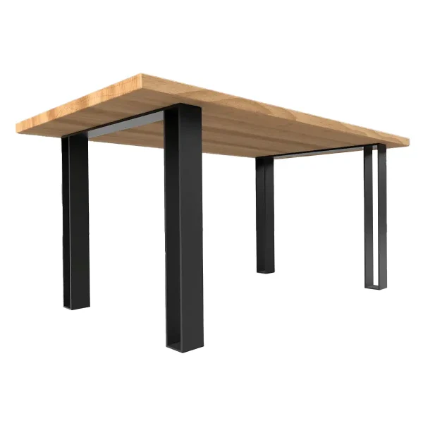 Noge za stol DOUBLE - 2 komada - Crna - 60x71 cm