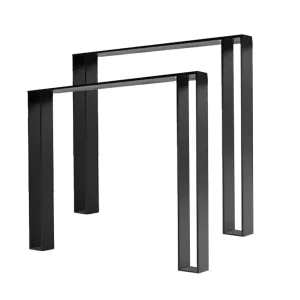 Noge za stol DOUBLE - 2 komada - Crna - 60x71 cm
