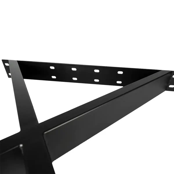 Noge za stol CROSS - 2komada - Crna MAT - 60x72cm