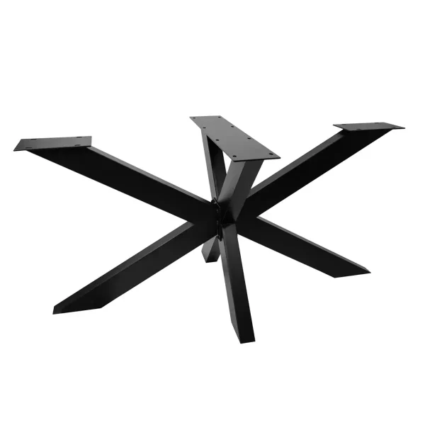 Noge za stol Spider HEAVY - 150 cm - Crni MAT