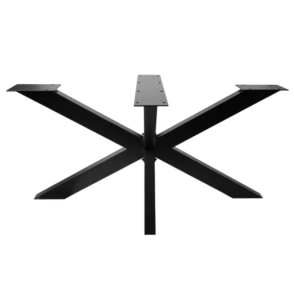 Noge za stol Spider HEAVY - 150 cm - Crni MAT