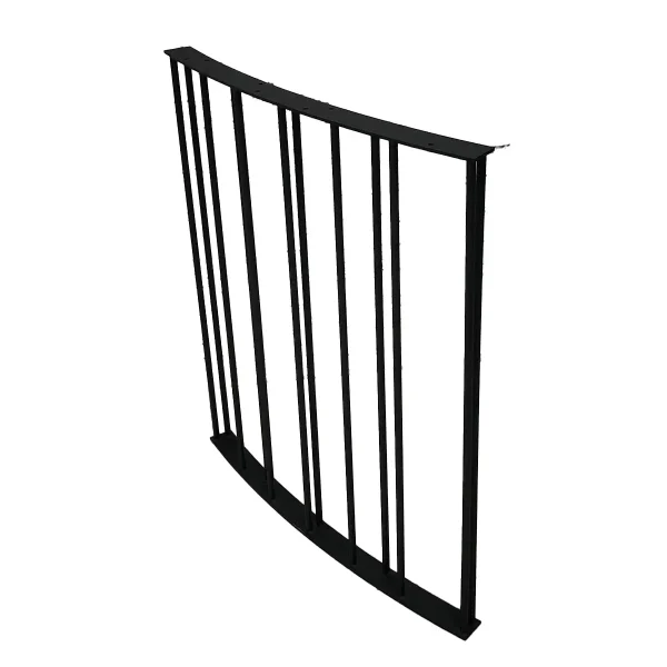 Postolje za blagovaonski stol BARREL - 2 komada - Crna - 60x71 cm
