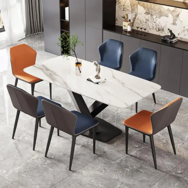 Postolje za stol TWIN - 73 cm - Crni MAT