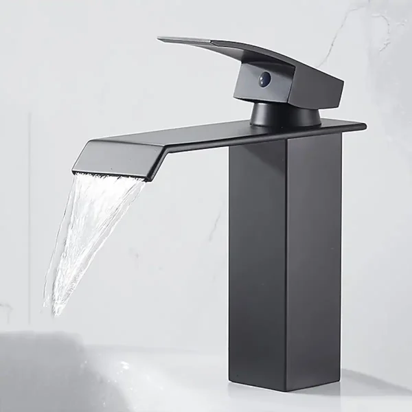 Kupaonska slavina THIN - Crna - Mexen