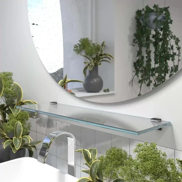 Staklena kupaonska polica - 40 - 120 cm