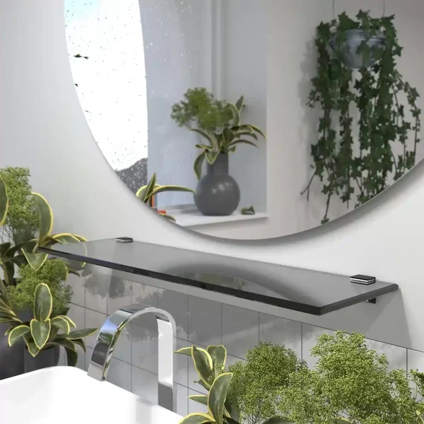 Staklena kupaonska polica - 40 - 120 cm