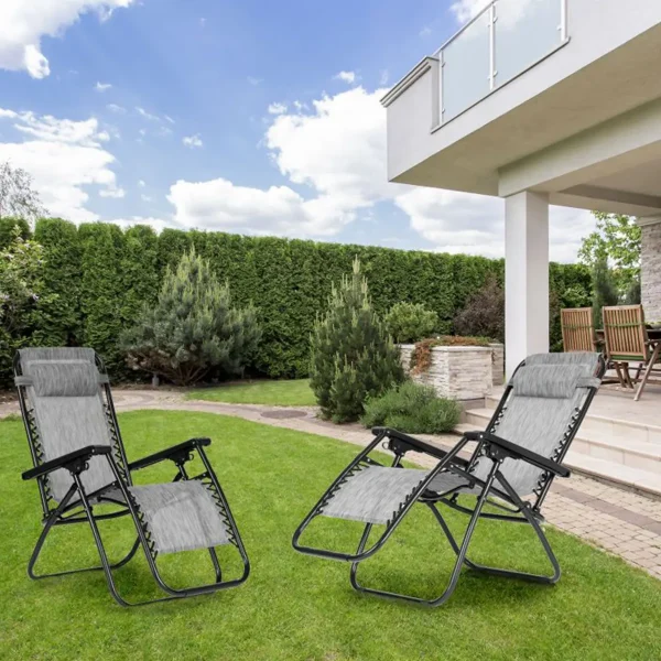 Vrtna ležaljka / stolica - Gravity Gray