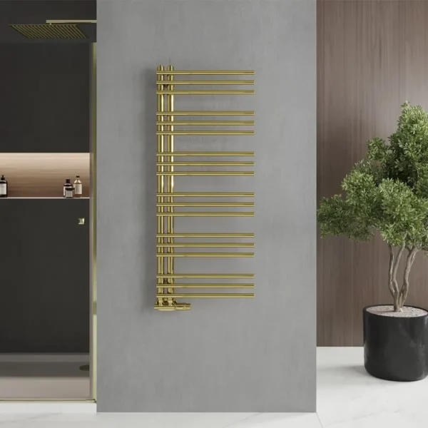 Moderni kupaonski radijator Neptun - 1200x500mm - ZLATNI - Mexen