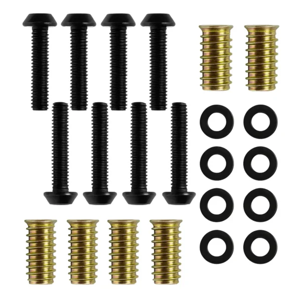 Samorezni navojni umetci s vijcima - M6–M8 - 20–30 mm - 10 ili 20 kom