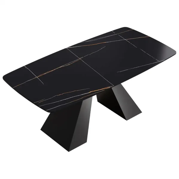 Postolje za stolove TOWER - 72 cm - Crna MAT