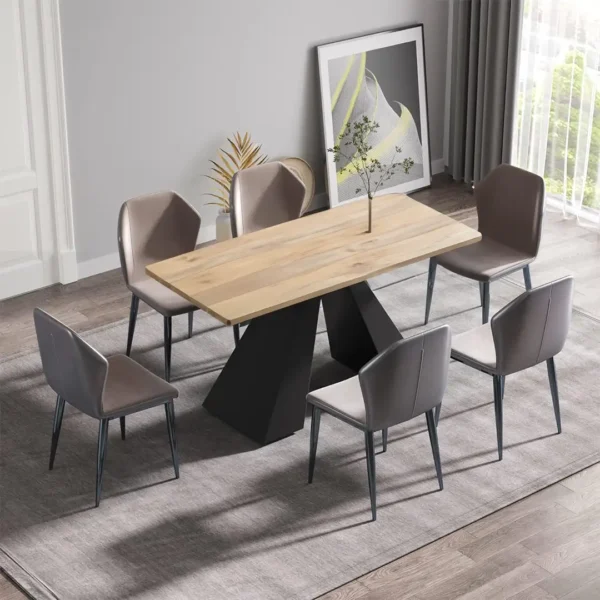 Postolje za stolove TOWER - 72 cm - Crna MAT