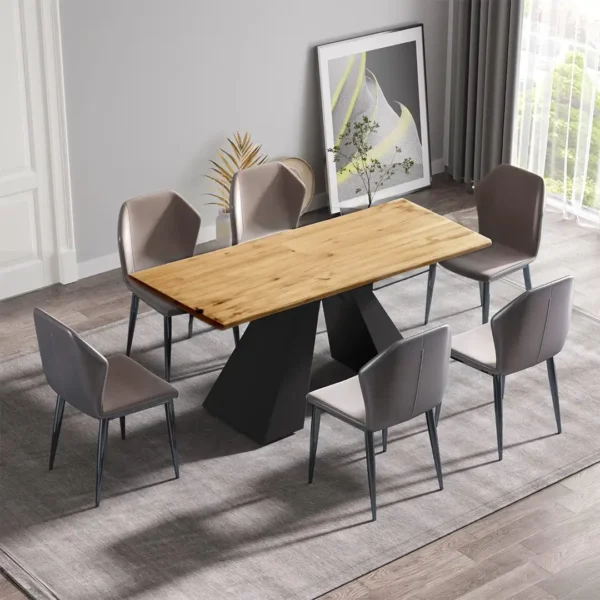 Postolje za stolove TOWER - 72 cm - Crna MAT