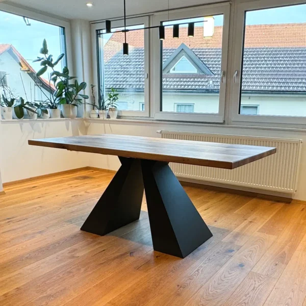 Postolje za stolove TOWER - 72 cm - Crna MAT