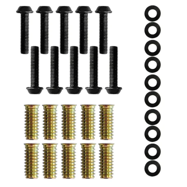Samorezni navojni umetci s vijcima - M8x25 - 10 kom